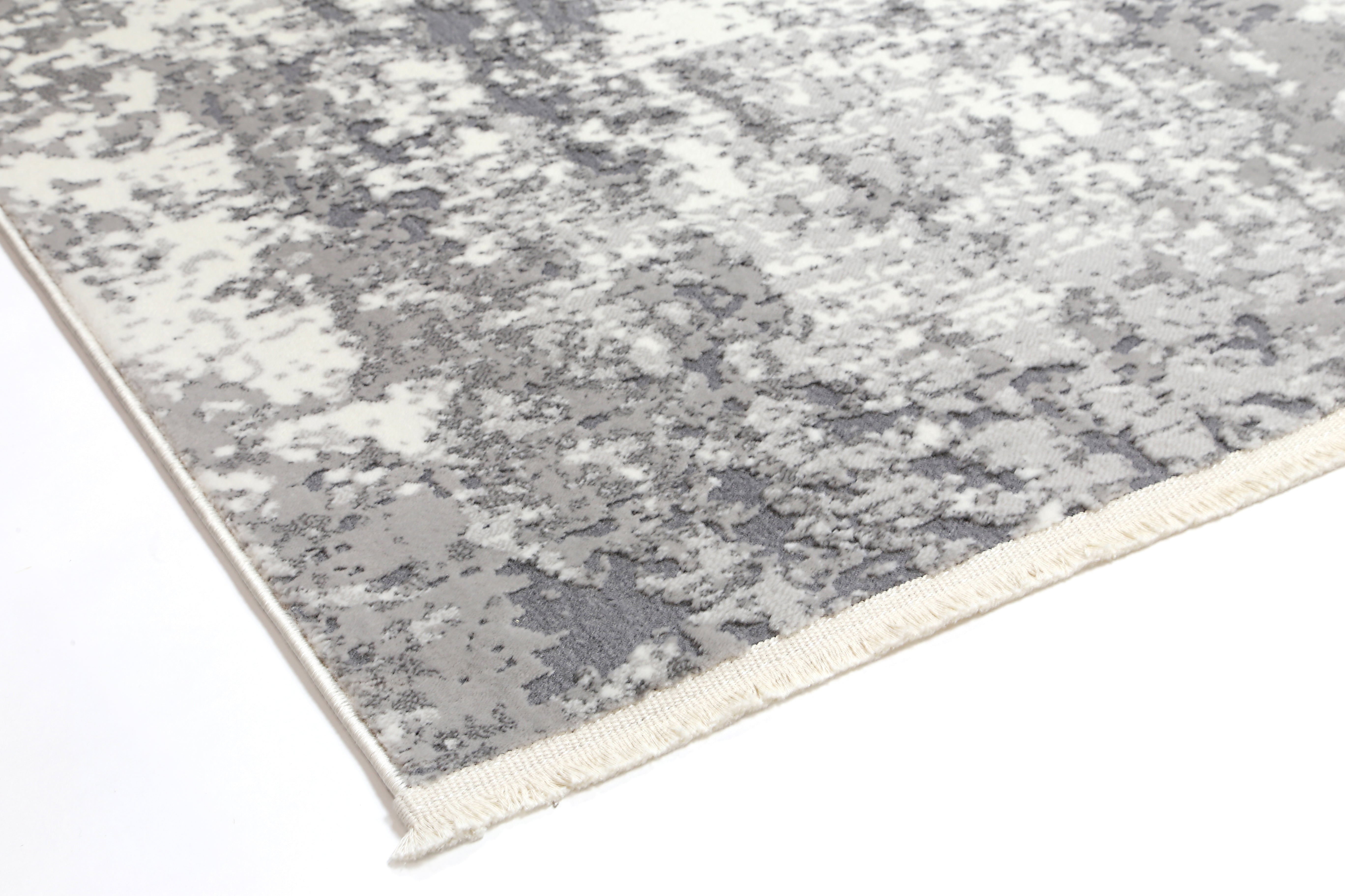 Bohemian Paradise One Modern Grey Rug - 01GREY