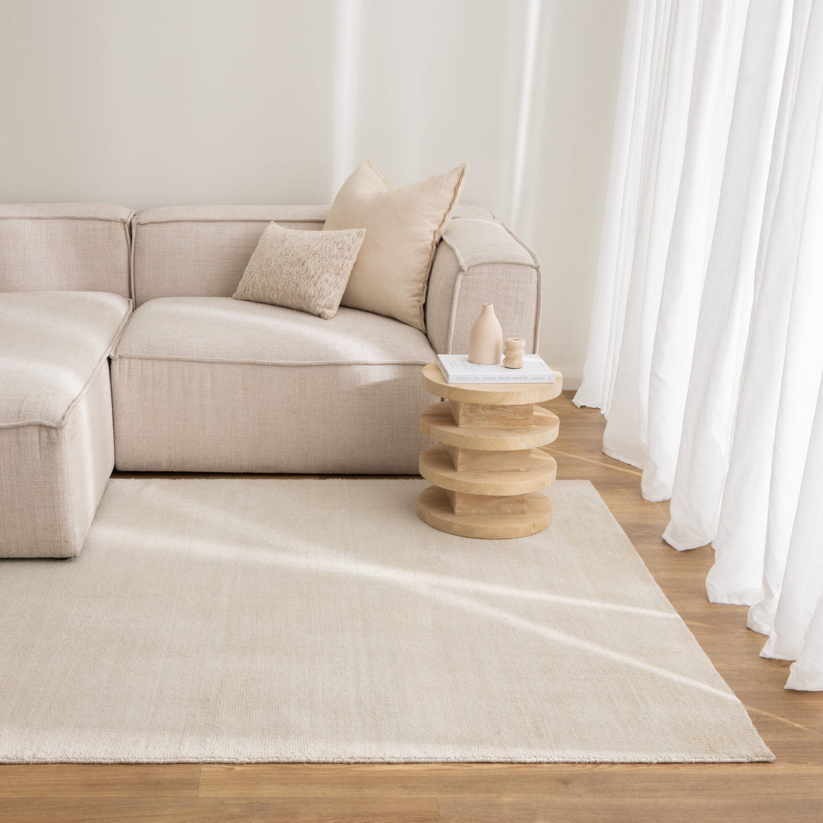 Harbour Cream Indoor Outdoor Rug