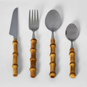 Bamboo Cutlery Set 16 pce