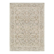 D102- Delphine Regal Green Beige Vintage Rug
