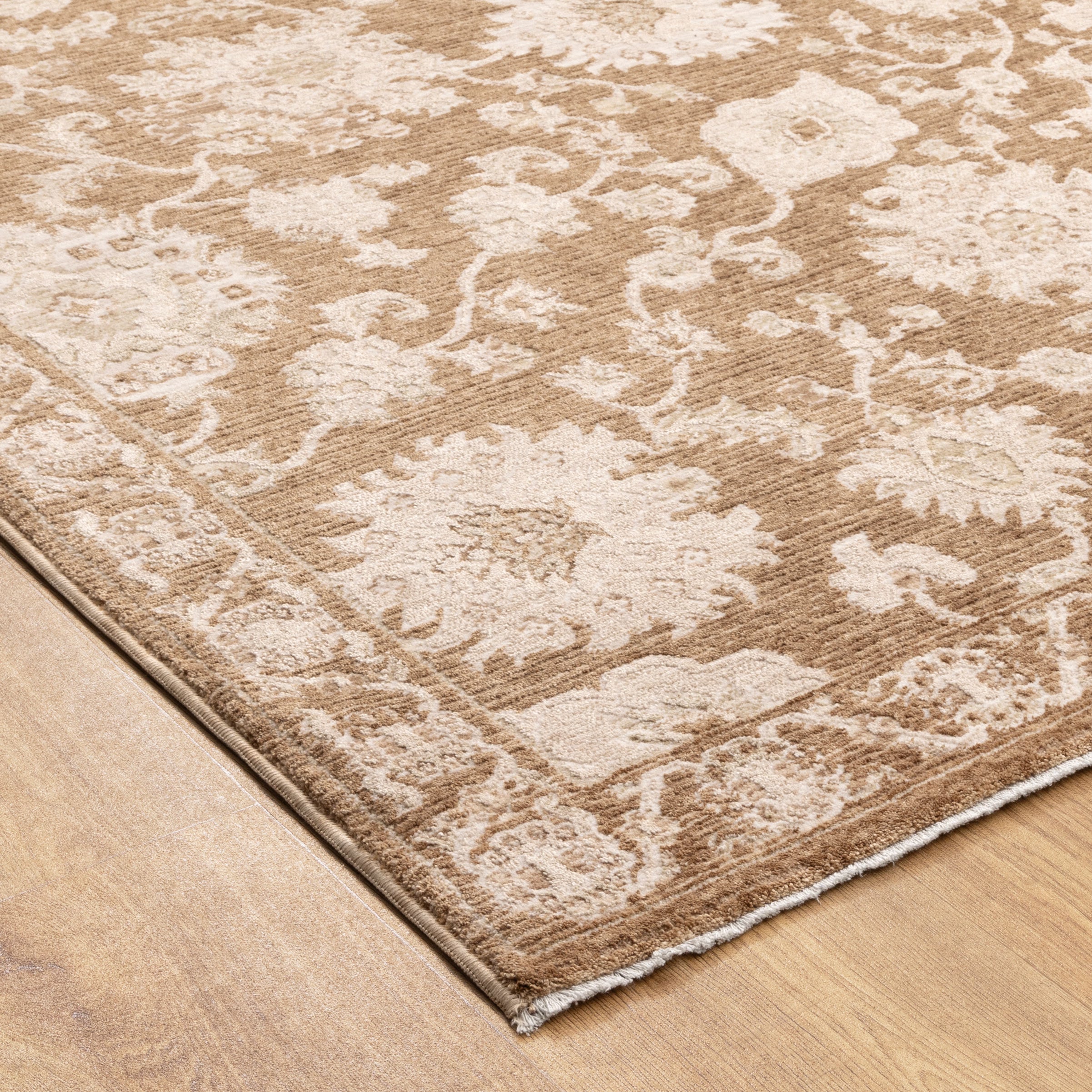 D105- Dephine Toffee Vintage Rug