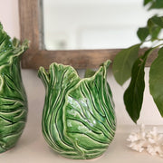 Cabbage Leaf Vase