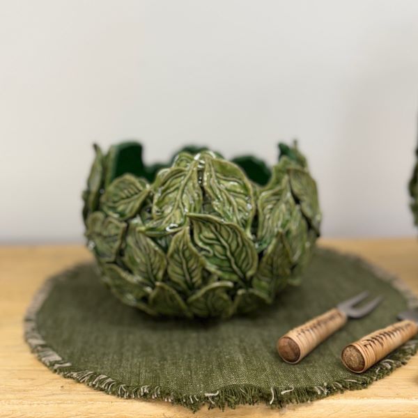 Oak Leaf decorative bowl (One - Off Transit Damage - Minor)
