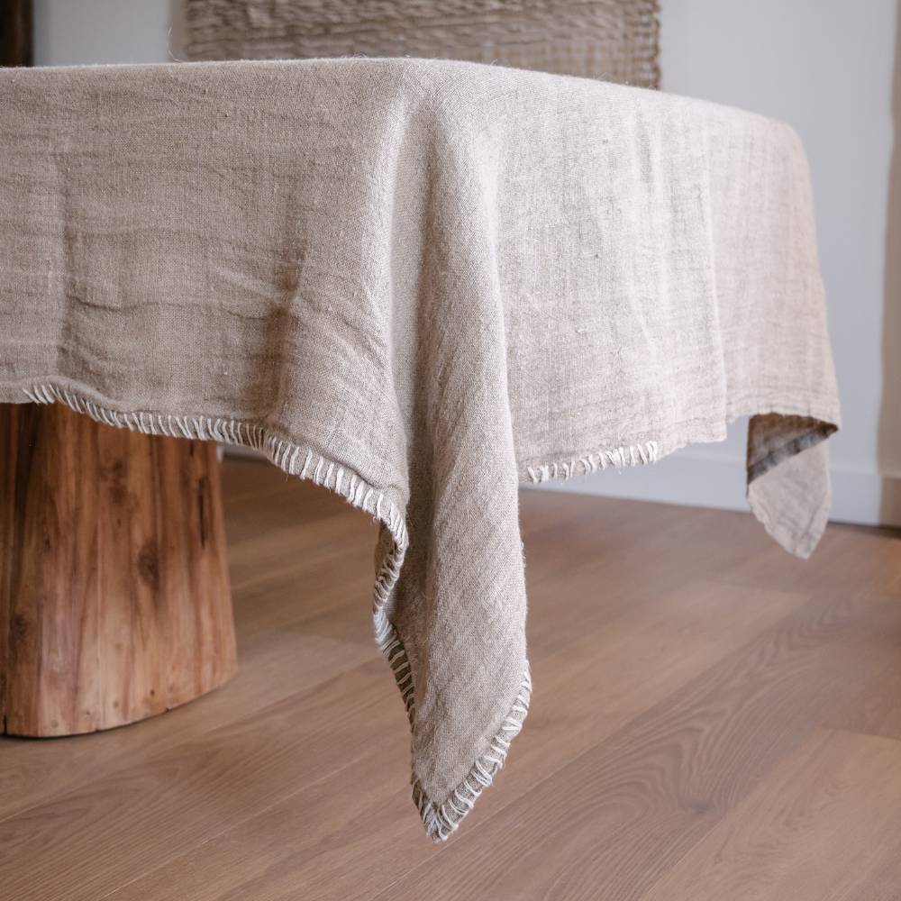 Tablecloth - Natural 100% Linen