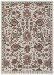 Horizon Ivory Brown Traditional Rug H107