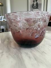Merlot Glass Bowl
