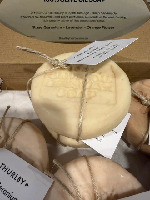 Hand Made Olive Oil & Beeswax Soap