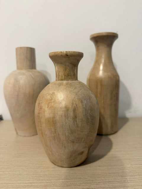 Timber Vase Accessory (Set of 3)