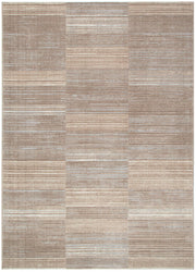 Sierra Lines Brown Grey Rug