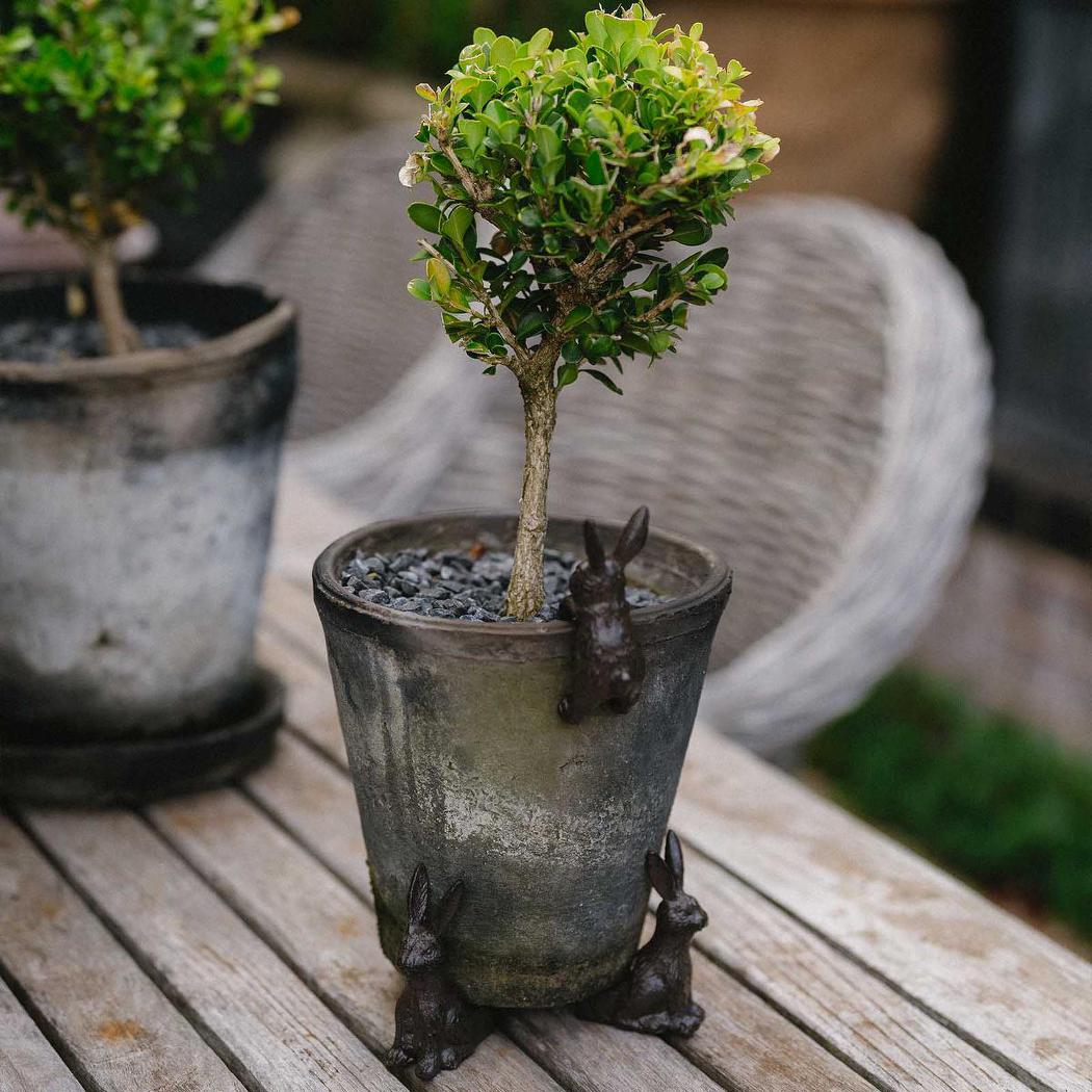 Hare Set of 3 Cast Iron Pot Feet