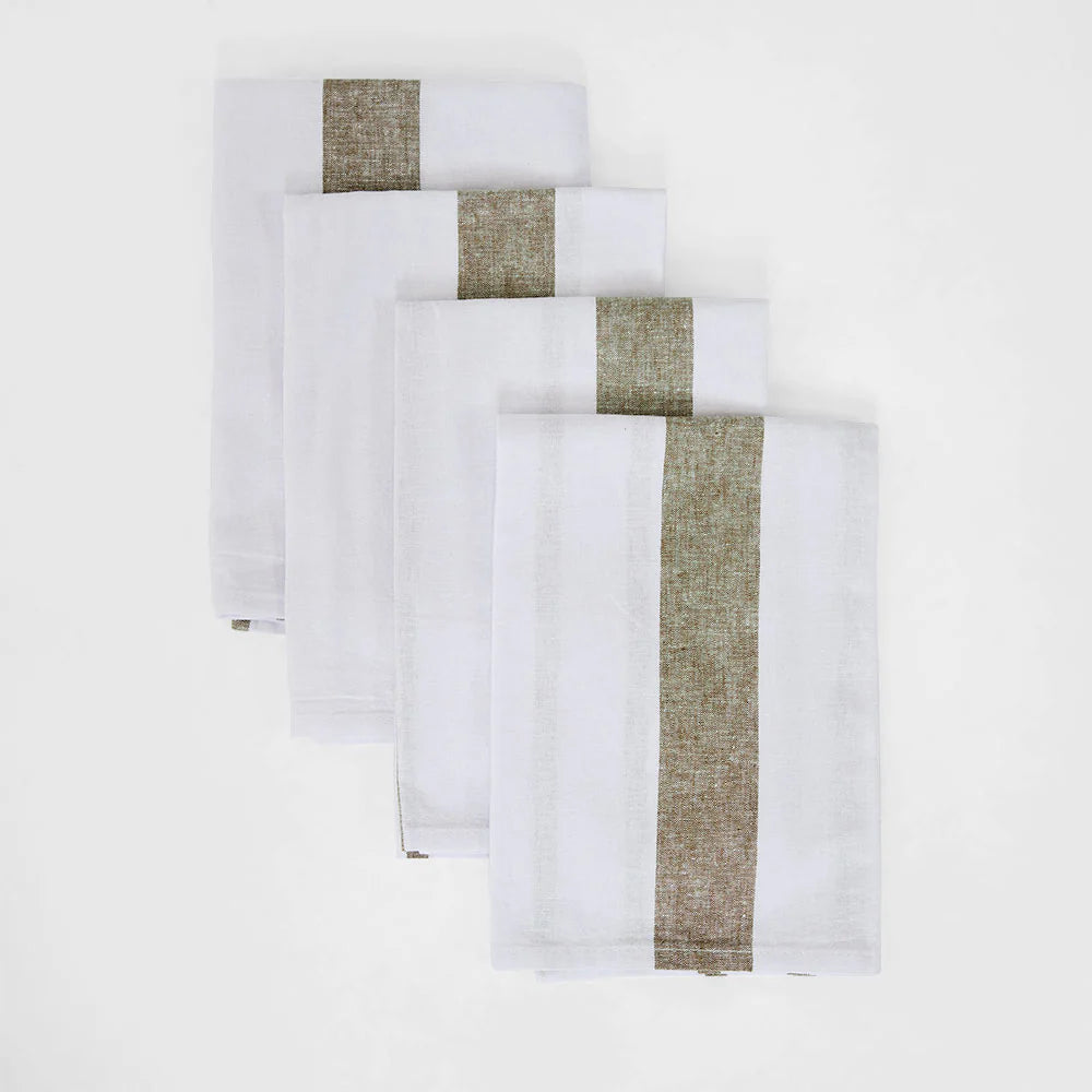 Linen & Cotton - Tea Towel set of 4