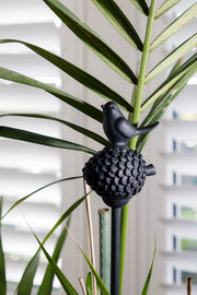 Garden - Acorn Black Stake