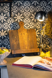 Rustic Cook Book Stand