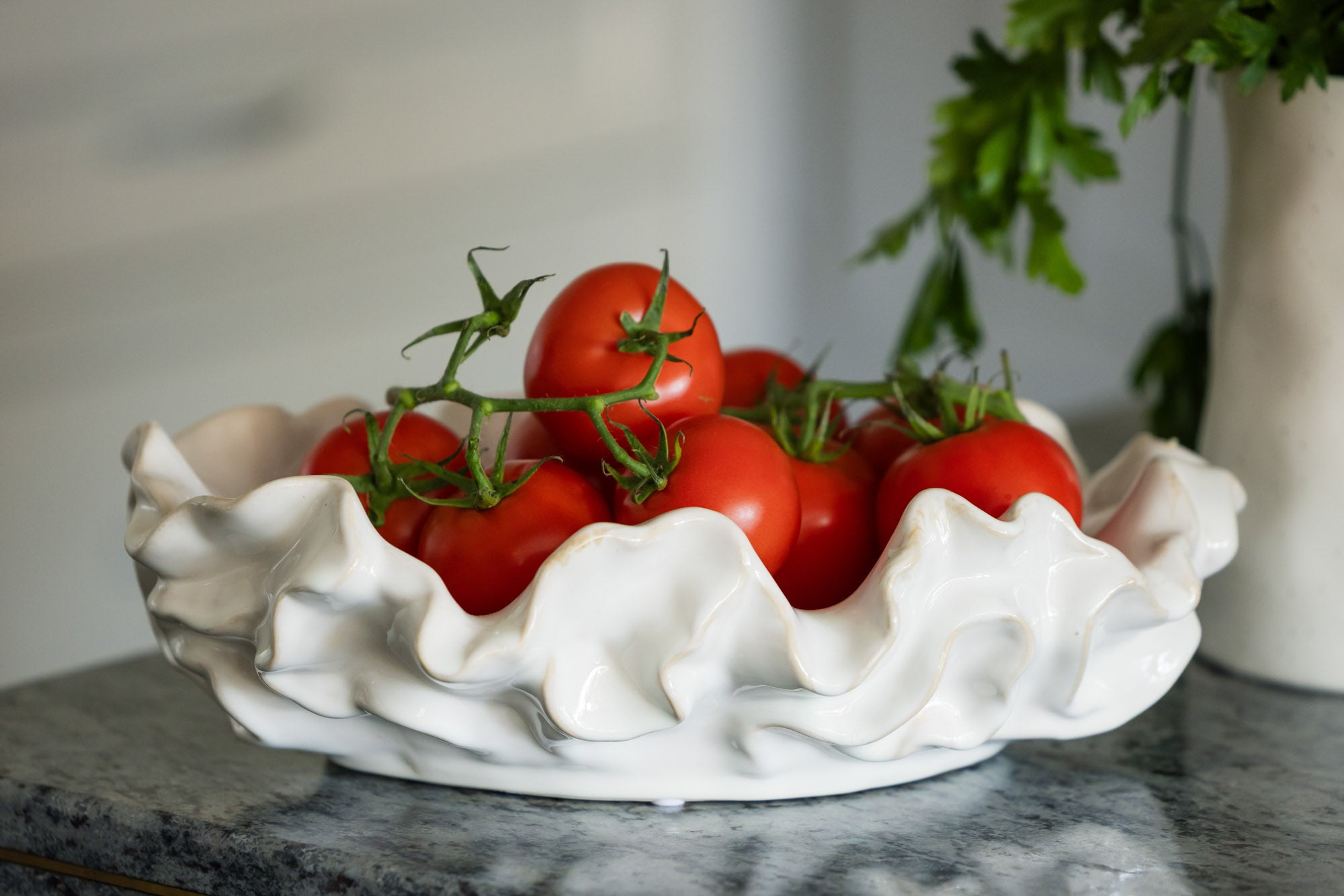 White Coastal Serveware